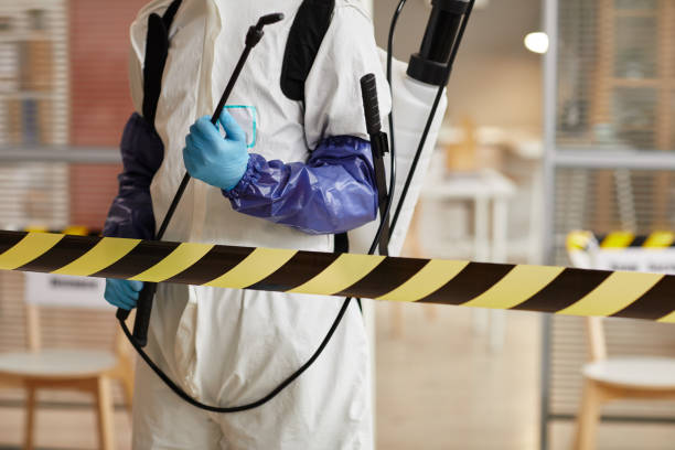 Professional Blood Cleanup technician working in Sabina, OH